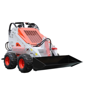 KR38 ratinis mini krautuvas – šoninis vaizdas