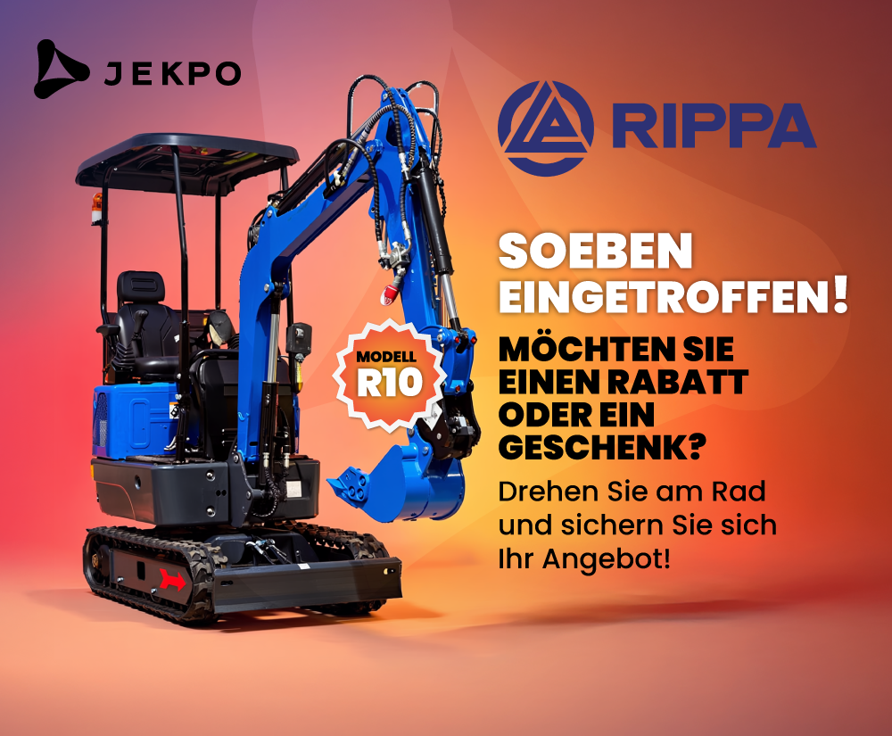Rippa R10 Minibagger jekpo