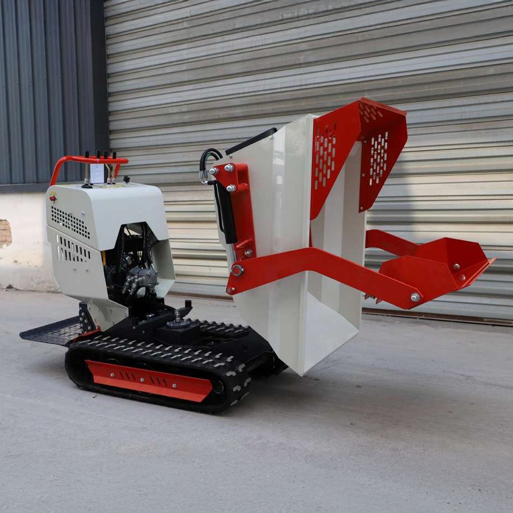 vikšrinio dumperio LIFTREX D5100 valdymas ir konstrukcija