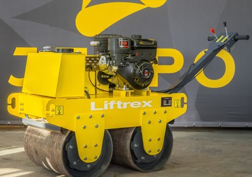 vibrovolas LIFTREX 700A su dvigubu volu statybos technikos salone
