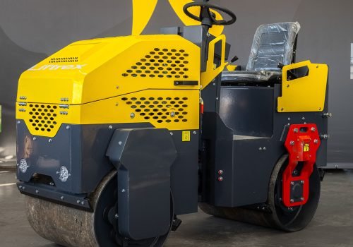 LIFTREX YF700S vibrovolas – profesionalus dviejų būgnų modelis, vaizdas iš priekio